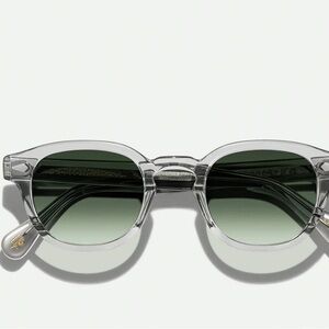 Transparent Green Sunglasses